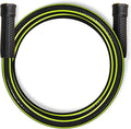 Worth Leader Short Garden Hose 5/8 in. x 4 ft. -No Kink, Flexible, Leakproof, Both Female Fittings -Heavy Duty Durable PVC Lightweight Water Pipe with Brass Aluminum Ends for Household & Yard Use
