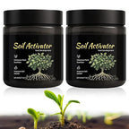 2 Pack 200g Soil Activators, Organic Soil Activators and Plant Fertilizers, Premium Soil Activated Treasure, Water-Soluble Formula, Promoting Growth for Vegetables & All Plants