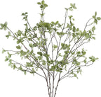 41” Artificial Greenery Stems, Long Fake Plant Twigs Faux Greenery Branches for Tall Vase Home Party Wedding Office Decor (4 Pcs)