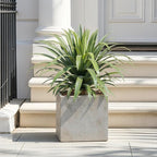 Artificial Agave Plant 27.55Inch UV Resistant Faux Agave Plant Outdoor Large Fake Plants Indoor Realistic Artificial Plants Without Pot for Outdoor Patio Garden Indoor Home Decor (2 Packs)
