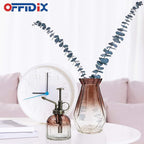 OFFIDIX Glass Watering Spray Bottle,Plant Mister Watering can Indoor with Bronze Plastic Top Pump, Glass Small Watering Can for Indoor Potted Plants Outdoor House Plant
