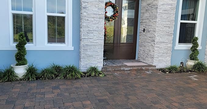 ALL SEASON GREEN 48.5'' Artificial Outdoor Plants Boxwood Topiary Spiral Front Porch Decor Tree Potted