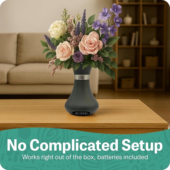 2 Inch Vase - Black