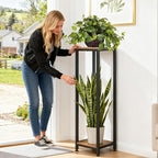 Plant Stand Indoor, Plant Stands Plant Shelf Indoor, Plant Stands Plant Holders for Indoor Plants, Living Room, Bedroom, Balcony