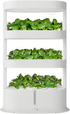 FLTRGO Garden Hydroponic Growing System 48 Pods Hydroponics Tower, Plant Germination Kit Aeroponics Growing Kit with LED Grow Light & Automatic Watering, Smart Garden Planter Aquaponics