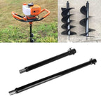 CHBC 30/50cm Extension Auger Bit Extended Length Drill Bits for Hole Digger Earth Augers Plant Garden Tool (30cm)