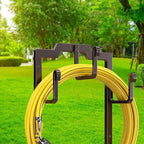 Skycarper Garden Hose Reel Holder Water Hose Hanger Organizer Stand,Bronze