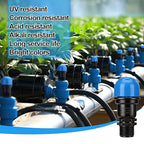 Threlaco 2 Pack Air Release Valve Air and Vacuum Relief Male Thread Bleeder Valve Vent Irrigation Water Saving System for Agricultural Drip Systems (1 Inches)