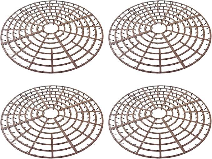 Plant Covers - 4PCS Breathable Protectors | 11x1in Cat-Resistant Flower Protection Covers, Breathable Guard for Outdoor Yard, Patio, Porch, Apartment, Dorm, Home Decor