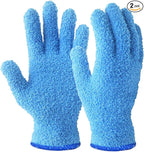 Evridwear Microfiber Plant Dusting Gloves Reusable Leaf Cleaning Glove for Houseplants,Blinds,Furniture and Small Objects