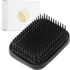 Wazakura Japanese Black Ikebana Kenzan Flower Holder Rectangular Square, Made in Japan Floral Arranging Pin Frog Tool - 2.6 in (68mm), Black