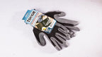 Brussel’s Bonsai Nitrile Tough Gardening Gloves – Durable Nitrile Coated Gloves – Black, Pair, Medium
