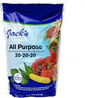Jack's Classic 20-20-20 All Purpose Water-Soluble Fertilizer with Micronutrients to Provide General Growth on All Plants, 10lbs