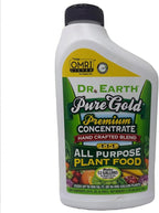 Dr. Earth Pure Gold All Purpose Liquid Plant Food 24 oz Concentrate
