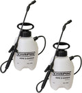 Chapin 16109 Pump Sprayer, 1‑Gallon, Lawn & Garden, Translucent Poly Tank, Adjustable Cone Nozzle, Ergonomic Handle & in‑Tank Filter for Herbicides, Pesticides, Fertilizers & Cleaning Tasks, 2 Pack