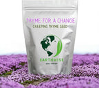 Earthwise Thyme for a Change Wild Creeping Thyme Seeds – Fragrant Groundcover, Alternative Lawn, Drought Tolerant, Low Growing, Pet Safe, Organic – Covers Up to 500 sq ft, 1 oz, ~16,000 Seeds