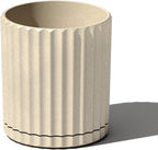 Veradek Demi Series Demi 6" Planter w/Tray, Sand