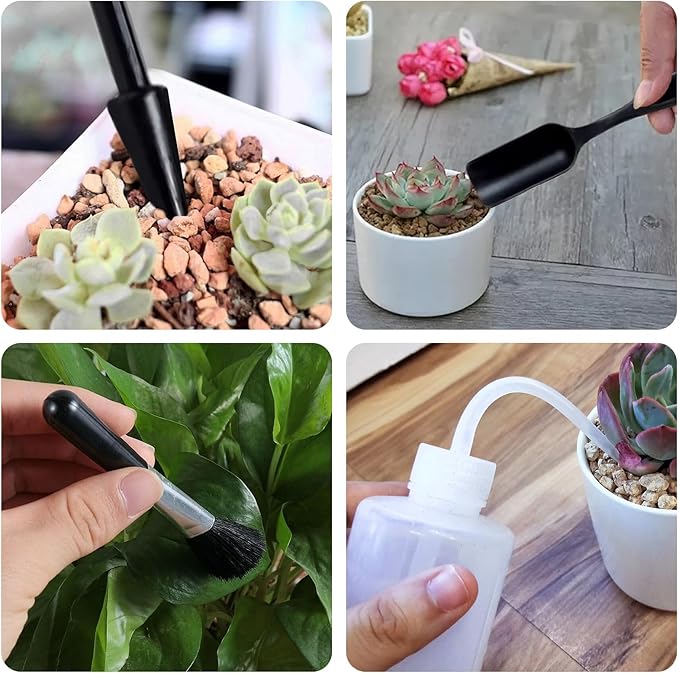 Succulent Tools Set,Plant repotting kit,repotting kit,Succulent Tools,Indoor Plant Tools,Succulent Tool kit,houseplant Tools,Plant Care kit,Indoor Plant Care kit, (Set of 17)