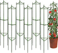 Moirsunt 6 Packs Tomato Cage for Garden Plant Support, Up to 48inch Garden Plant Stakes Tomato Trellis for Potted Plants, Deformable Tomato Cage Trellis for Climbing Plants Vegetables Flowers