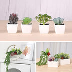 CEWOR 14pcs Fake Succulents Unpotted Realistic Textured Succulent Plants Mini Artificial Succulent Plants Faux, Premium Decor for DIY Crafting Home Floral Wall Garden Arrangement Office Decoration