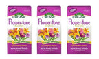 Espoma Organic Flower-Tone 3-4-5 Natural & Organic Plant Food; 4 lb. Bag; Organic Fertilizer for Flowers, Annuals, Perennials & Hanging Baskets. Blossom Booster -Pack of 3