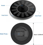 Solar Fountain Water Pump for Bird Bath, Floating Solar Powered Water Fountain Pump for Bird Bath, Garden, Pond, Pool, Outdoor (1.4W)