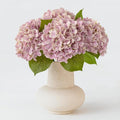 ZYTUYO 4PCS 20'' Real Touch Hydrangea Artificial Flowers Light Pink Champagne Faux Hydrangeas for Spring Porch Home Wedding Floral Arrangements Outdoor Party Baby Shower Table Centerpiece Xmas Decor