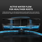 Spider Farmer Gravity-Fed Self-Watering System, 4-Pack Auto Watering System with 13 Gallon Reservoir, 4 Fabric Pot Base for Indoor Plants, Grow Tents, Greenhouses