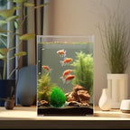 4 Pcs Aquarium Moss Ball Holder Plastic Aquarium Shrimp Fish Tank Plant Shaping Filter Ornaments Decor