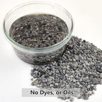 YISZM 5LB Succulent and Cactus Gravel Pebbles, 1/5 Inch Natural Decorative Polished Stones, River Rocks for Plants, Vases, Aquariums, Terrarium and Outdoor Gardening,Grey
