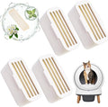 4Pcs Deodorant for PetSafe ScoopFree SmartSpin Self-Cleaning Cat Litter Box, Cat Friendly Natural Plant-Based Odor Suppression