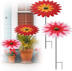 Threehoney 2 Pack Metal Plant Umbrellas for Outdoor Small Plants Shade Cover 12 in Metal Garden Shade Disk Outdoor Garden Umbrella for Potted Live Decor
