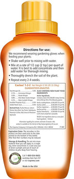 Espoma Organic Cactus! Plant Food, Natural & Organic Fertilizer for All Cactus, Succulents, Palm, and Citrus Both Indoors and Outdoors, 8 oz, Pack of 2