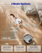 Lawfery Wireless Cat Water Fountain Stainless Steel 3.2L/108oz, Battery Operated Pet Fountain with 3 Modes, Cordless Pet Water Dispenser for Cats and Dogs