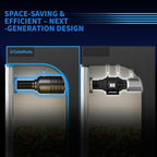 Grow Tent Kit Complete System 3x3 ft, 320W LED Grow Light with LM301H EVO & Sunrise Timer, 1680D High-Reflective Mylar Tent, 4 Inch Smart Ventilation System with Carbon Filter & Clip Fan