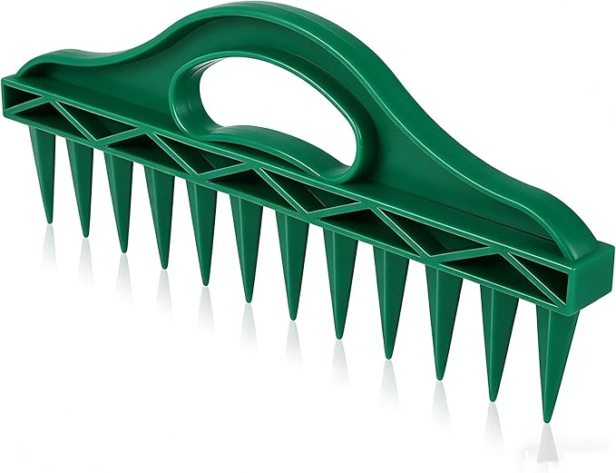 Seed Planter Tool Bulb Planters Dibbler Gardening Tool Seed Spacing Tool Seed Planting Tool for Garden Beds, Raised Beds & Pots | Fixed Spacing, Precise Dibbling for Effortless Seed Planting