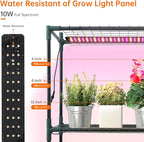 Bstrip Walk In Greenhouse, Indoor Greenhouse with Grow Lights, Mini Indoor Greenhouse with Roll-Up Zipper Entry Door and PVC Cover, Dimmable 2FT 120W Plant Light with Timer (56.3"W X 56.3"L X 76.8"H )