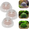 3 PCS Aquarium Moss Ball Holder Professional Aquarium Plant Holder Plastic Moss Ball Fish Tank Plant Holder with Filter Stone for Fish Tank Accessories