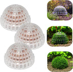 3 PCS Aquarium Moss Ball Holder Professional Aquarium Plant Holder Plastic Moss Ball Fish Tank Plant Holder with Filter Stone for Fish Tank Accessories