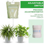 6.5L Plant Self Watering Bag,Automatic Plant Waterer-Dual Water Tube Design, Smart Timer Indoor Plant Watering System, Self-Watering System for Indoor Plants, Auto Watering for Plants