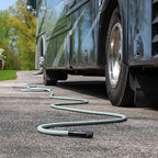 Flexzilla Colors Garden Hose 5/8 in. x 50 ft., Lightweight All-Weather Water Hose, Durable and Flexible, Leak-Free Connections, Slate Gray