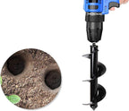 Bulb Planter Tool,Auger Drill Bit for Planting 3.15x8.66 Inch Suitable for 3/8”Hex Drive Drill