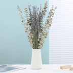 65 PCS Dried Eucalyptus Stems & Lavender Flowers Bundle for Shower, 17'' Natural Real Live Eucalyptus Leaves Greenery Hanging Lavender Shower Plant for SPA Home Fragrance Bathroom Wall Decor