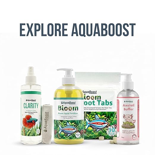 Bloom All-in-One Liquid Fertilizer for Aquarium Plants, Shrimp Safe Copper-Free Formula with High Iron & Potassium, No CO2 Needed, Freshwater Planted Tank Nutrient Solution, 16oz