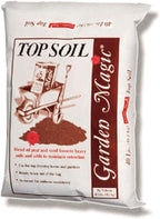 Michigan Peat 6 Pack Garden Magic Indoor and Outdoor Organic Planting Potting Topsoil Mix Blend with Moisture Retention, 40-Pound Bag