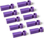 Plant Tags GVKES 200PCS, Thick Waterproof Plant Labels, Weather Resistant Tree Tags Garden Markers for Indoor Outdoor Gardening, Potted Plants, Vegetables, Greenhouse(Purple)