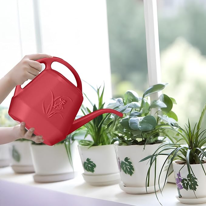 Plant Watering Can - 1/2 Gallon - Wine Red