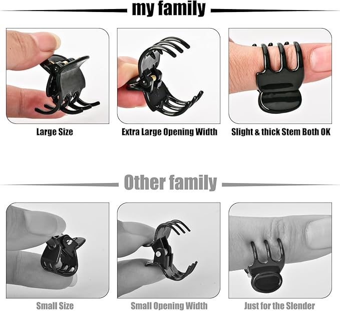 AccEncyc 50 Pcs Large Plant Clips Orchid Clips Plant Orchid Support Clips Flower Vine Clips for Supporting Stems Vines Stalks Climbing Plants Grow Upright