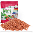 Muriate of Potash 0-0-62 Fertilizer Made in USA - MOP Potassium Plant Food for Indoor/Outdoor Plants, Flower Gardens, Fruit and Vegetable Gardens, Holistic Herbs, Trees and Green Lawns!