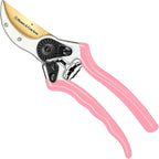 Haus & Garten ClassicPRO 8.5" Premium Titanium Bypass Garden Shears - Use as Pruners, Pruning Shears for Gardening, Hand Pruners, Handheld Garden Clippers, Scissors for Women